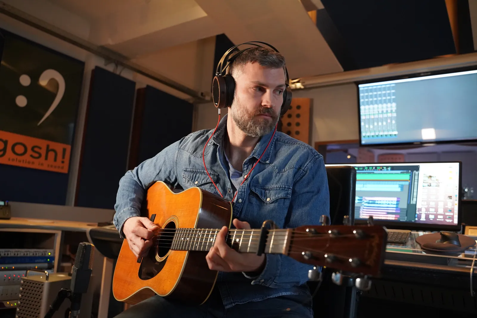Musikerroots — Gitarre im Studio